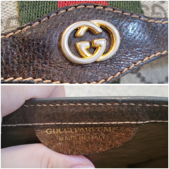 Gucci Vintage Ophidia Parfums Flap Clutch - Picture 9 of 16